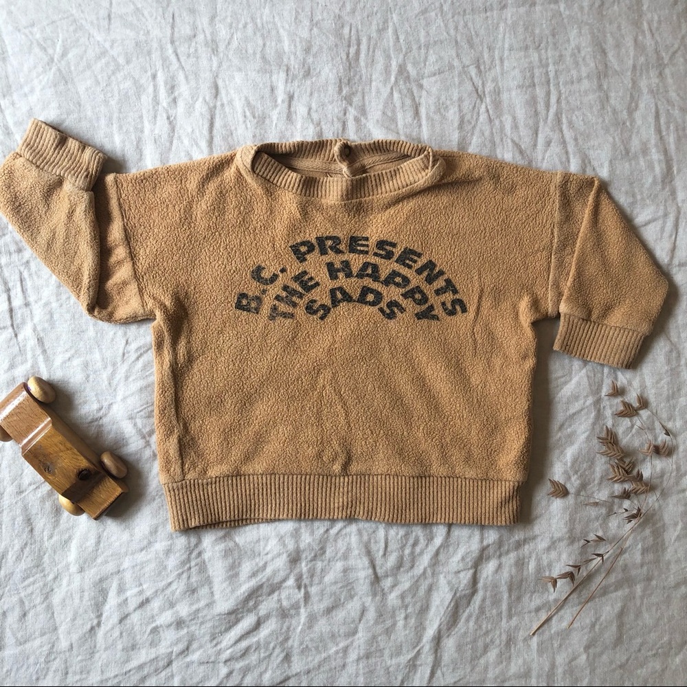 BOBOCHOSES the happy dads sheep baby sweatshirt